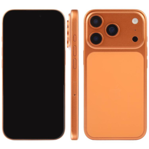 Écran noir pour iPhone 17 Pro, modèle factice non fonctionnel (orange) SH912E1006-07