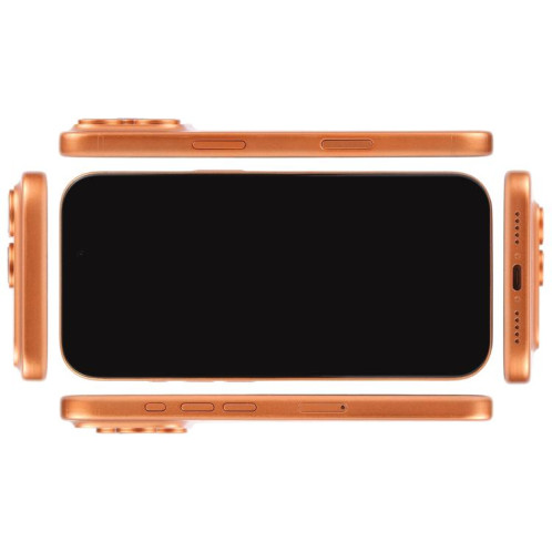 Écran noir pour iPhone 17 Pro, modèle factice non fonctionnel (orange) SH912E1006-07