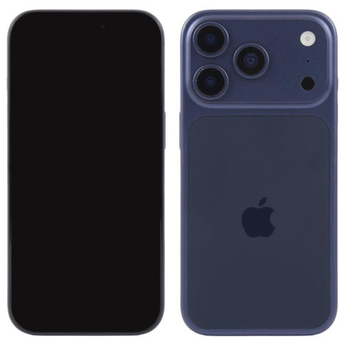 Écran noir pour iPhone 17 Pro, modèle factice non fonctionnel (bleu) SH912L1600-07