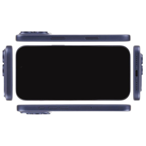 Écran noir pour iPhone 17 Pro, modèle factice non fonctionnel (bleu) SH912L1600-07