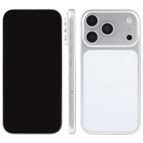 Écran noir pour iPhone 17 Pro, modèle factice non fonctionnel (blanc) SH912W1759-07