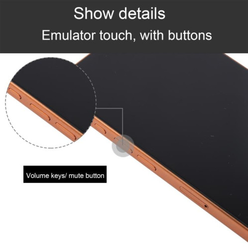 Écran noir non fonctionnel pour iPhone 17 Pro Max (orange) SH913E300-07