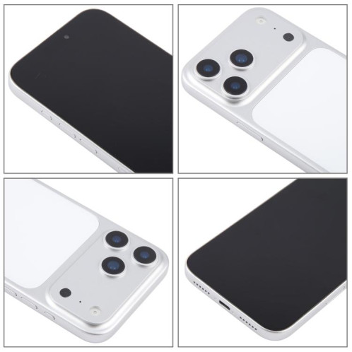 Écran noir pour iPhone 17 Pro Max, modèle factice non fonctionnel (blanc) SH913W181-07