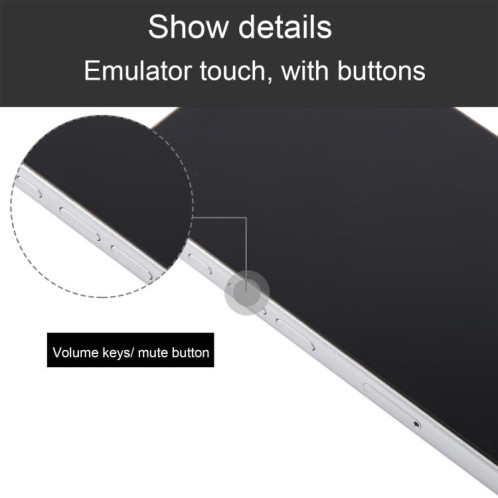 Écran noir pour iPhone 17 Pro Max, modèle factice non fonctionnel (blanc) SH913W181-07