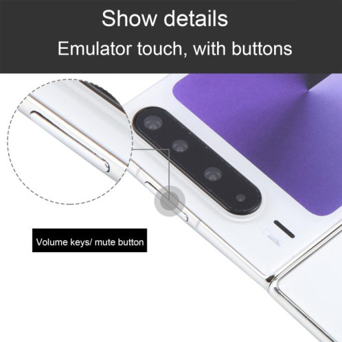Écran couleur factice non fonctionnel pour Huawei Pura X (blanc) SH914W1617-07