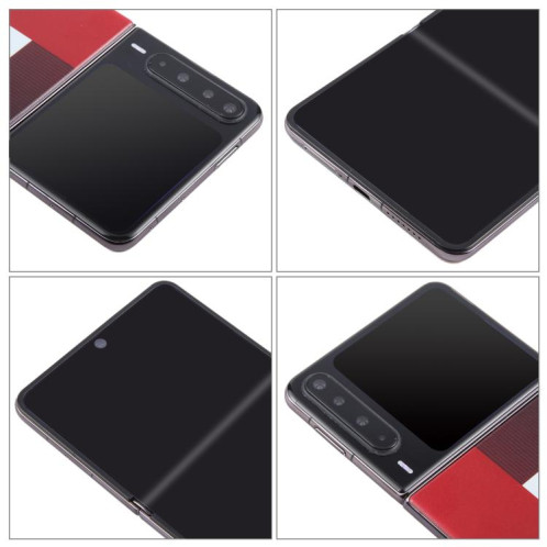 Écran noir pour Huawei Pura X, modèle factice non fonctionnel (rouge) SH915R1627-07