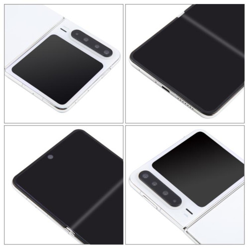 Écran noir pour Huawei Pura X, modèle factice non fonctionnel (blanc) SH915W600-07