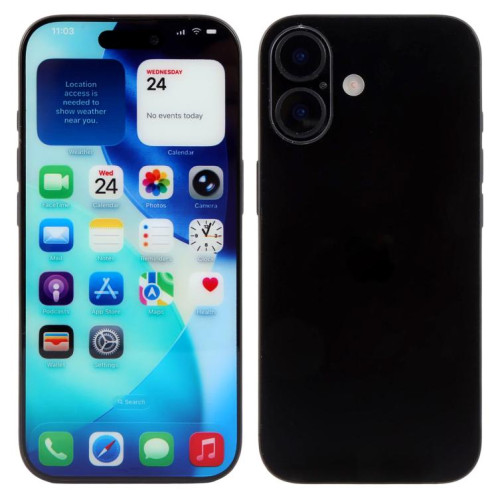 Écran couleur factice non fonctionnel pour iPhone 17 (noir) SH921B1942-07