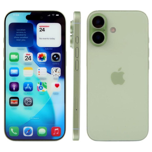 Écran couleur factice non fonctionnel pour iPhone 17 (vert) SH921G282-07