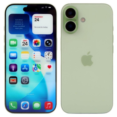 Écran couleur factice non fonctionnel pour iPhone 17 (vert) SH921G282-07