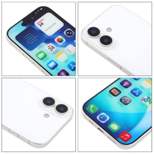 Écran couleur factice non fonctionnel pour iPhone 17 (blanc) SH921W1142-07