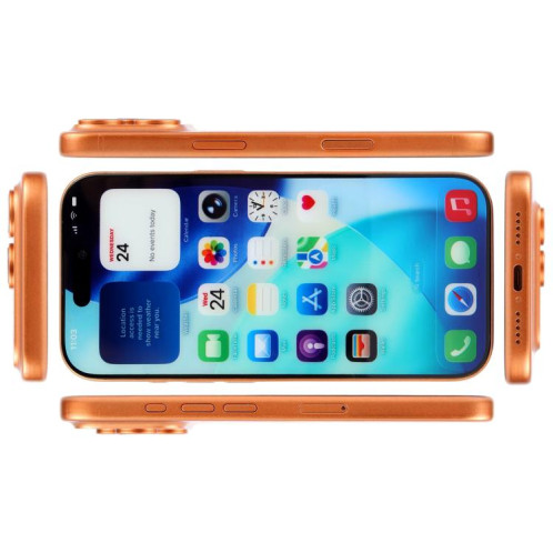 Écran couleur factice pour iPhone 17 Pro (orange) SH922E1877-07
