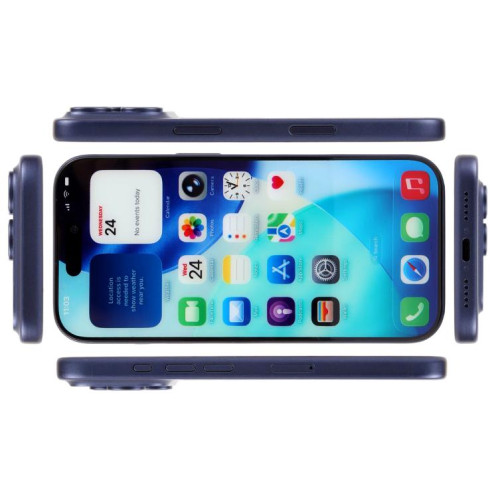 Écran couleur factice pour iPhone 17 Pro (bleu) SH922L1305-07