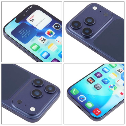 Écran couleur factice pour iPhone 17 Pro (bleu) SH922L1305-07