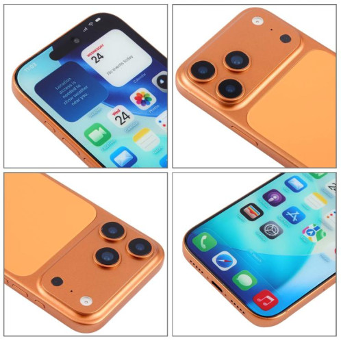 Écran couleur factice non fonctionnel pour iPhone 17 Pro Max (orange) SH923E852-07