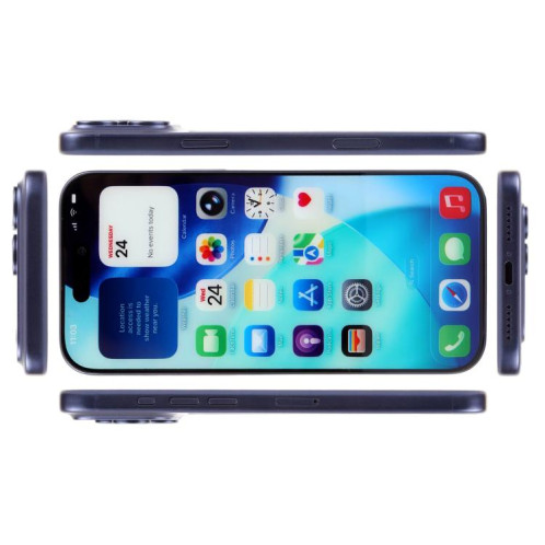 Écran couleur factice pour iPhone 17 Pro Max (bleu) SH923L505-07