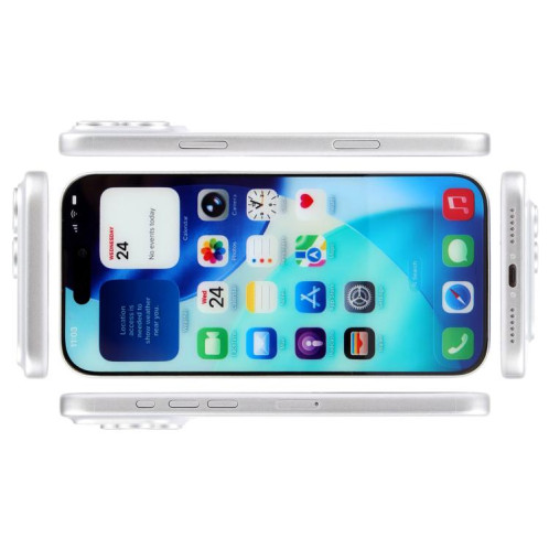 Écran couleur factice non fonctionnel pour iPhone 17 Pro Max (blanc) SH923W1878-07