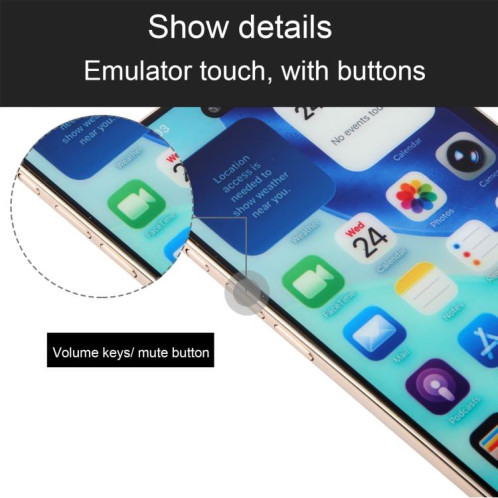 Écran couleur factice pour iPhone Air (doré) SH924J538-07