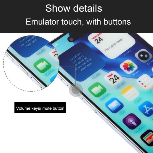 Écran couleur factice pour iPhone Air (bleu) SH924L38-07