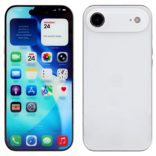 Écran couleur factice non fonctionnel pour iPhone Air (blanc) SH924W407-07