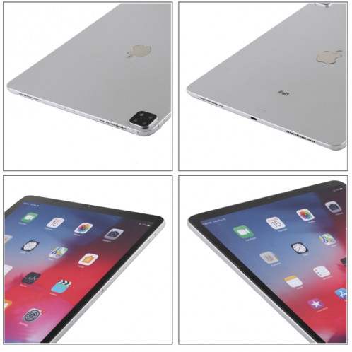 Écran couleur faux modèle d'affichage factice non fonctionnel pour iPad Pro 12,9 pouces 2020 (argent) SH220S616-07