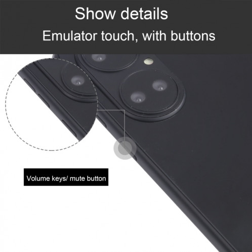 Modèle d'affichage factice non fonctionnel à écran noir pour Huawei P50 (noir) SH701B1150-07