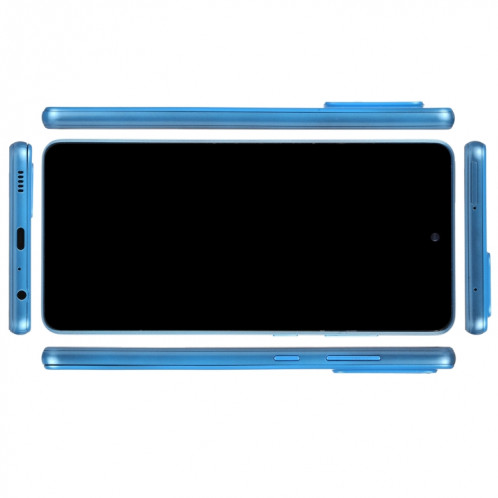 Modèle d'affichage factice d'écran non fonctionnel à écran noir pour Samsung Galaxy A52 5G (bleu) SH710L1207-07