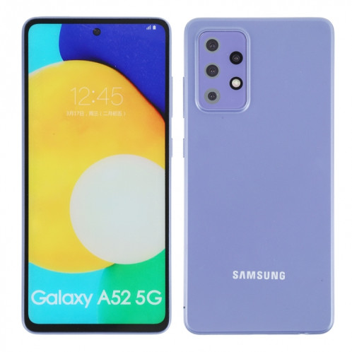 Écran couleur Modèle d'affichage factice non fonctionnel pour Samsung Galaxy A52 5G (violet) SH711P362-07