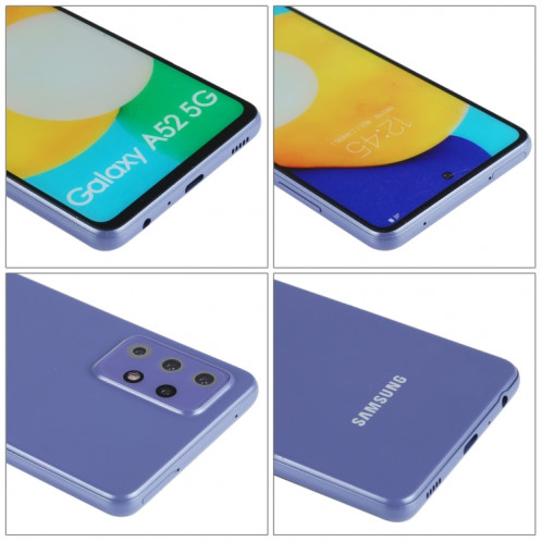 Écran couleur Modèle d'affichage factice non fonctionnel pour Samsung Galaxy A52 5G (violet) SH711P362-07