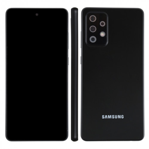 Modèle d'affichage factice d'écran non fonctionnel à écran noir pour Samsung Galaxy A72 5G (Noir) SH712B1066-07