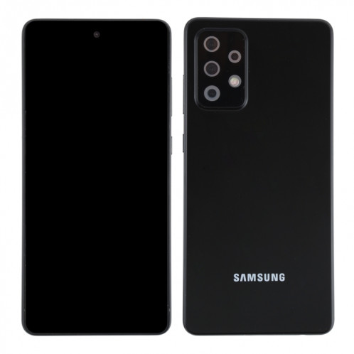 Modèle d'affichage factice d'écran non fonctionnel à écran noir pour Samsung Galaxy A72 5G (Noir) SH712B1066-07