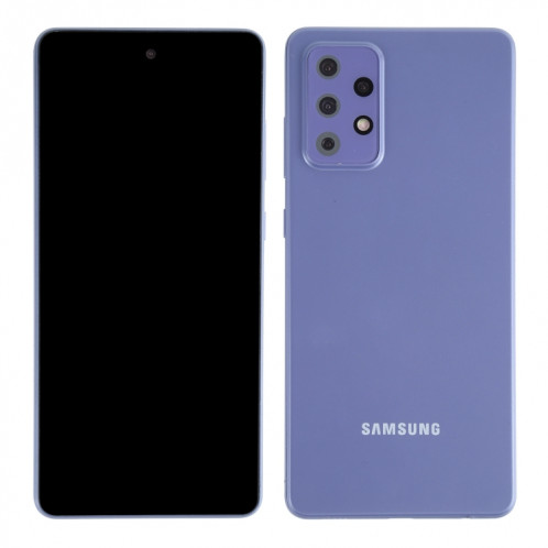 Modèle d'affichage factice non fonctionnel à écran noir pour Samsung Galaxy A72 5G (violet) SH712P969-07