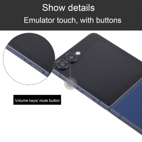 Écran factice noir pour Samsung Galaxy Z Flip7 (bleu) SH790L1469-07