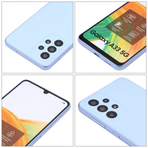 Pour Samsung Galaxy A33 5G écran couleur faux modèle d'affichage factice non fonctionnel (bleu) SH870L571-05