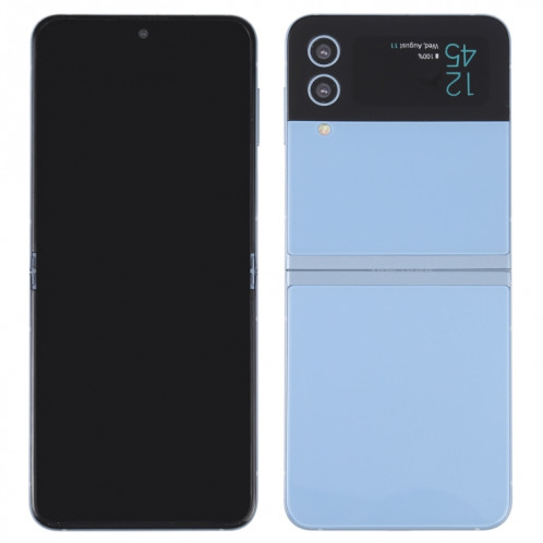 Pour Samsung Galaxy Z Flip4 Black Screen Non-Working Fake Dummy Display Model (Bleu) SH872L372-06