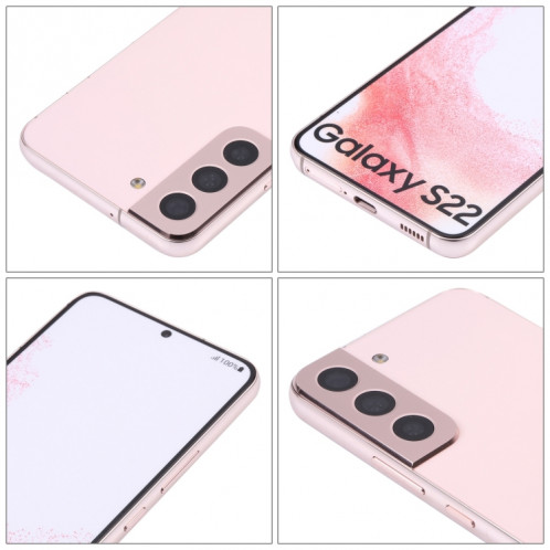 Pour Samsung Galaxy S22 5G écran couleur d'origine faux modèle d'affichage factice non fonctionnel (rose) SH874F754-05