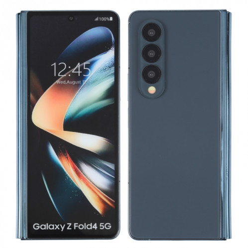 Pour Samsung Galaxy Z Fold4 écran couleur faux modèle d'affichage factice non fonctionnel (bleu) SH877L674-07