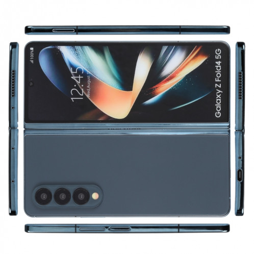 Pour Samsung Galaxy Z Fold4 écran couleur faux modèle d'affichage factice non fonctionnel (bleu) SH877L674-07