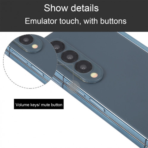 Pour Samsung Galaxy Z Fold4 écran couleur faux modèle d'affichage factice non fonctionnel (bleu) SH877L674-07