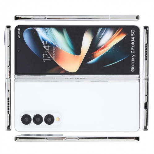 Pour Samsung Galaxy Z Fold4 écran couleur faux modèle d'affichage factice non fonctionnel (blanc) SH877W311-07