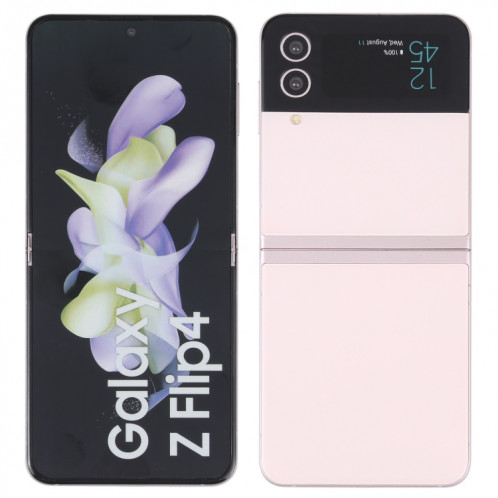 Pour Samsung Galaxy Z Flip4 écran couleur faux modèle d'affichage factice non fonctionnel (or rose) SH78RG1076-06