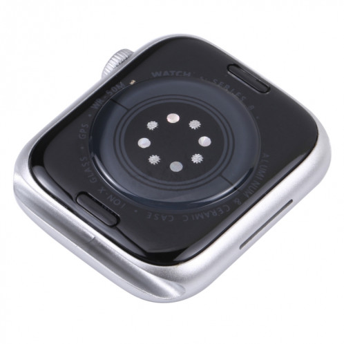 Pour Apple Watch Series 8 Écran couleur de 41 mm Faux modèle d'affichage factice, pour photographier le bracelet de montre, pas de bracelet de montre (argent) SH879S898-06