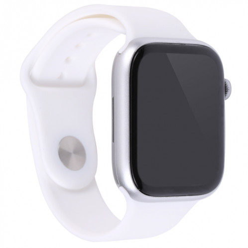Pour Apple Watch Series 8 41 mm Écran noir Faux modèle d'affichage factice non fonctionnel (blanc) SH882W1298-06