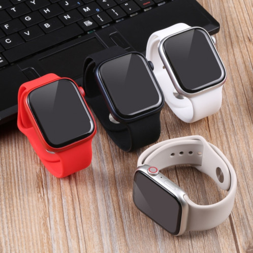 Pour Apple Watch Series 8 41 mm Écran noir Faux modèle d'affichage factice non fonctionnel (rouge) SH882R1106-06