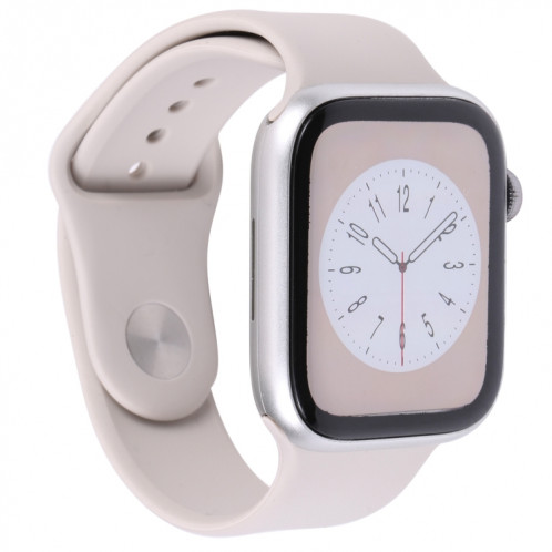 Pour Apple Watch Series 8 Écran couleur de 45 mm Faux modèle d'affichage factice non fonctionnel (Starlight) SH84SL361-06