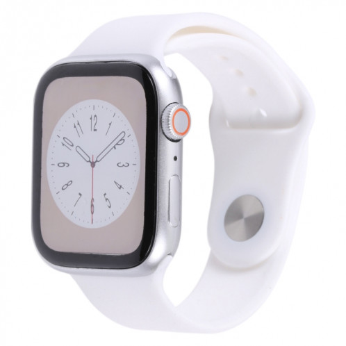 Pour Apple Watch Series 8 Écran couleur 45 mm Faux modèle d'affichage factice non fonctionnel (blanc) SH884W641-06