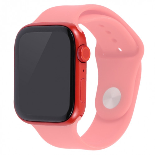 Pour Apple Watch Series 8 45 mm écran noir faux modèle d'affichage factice non fonctionnel, pour photographier le bracelet de montre, pas de bracelet de montre (rouge) SH885R1253-05