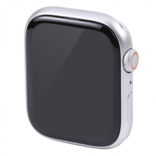 Pour Apple Watch Series 8 45 mm Écran noir Faux modèle d'affichage factice non fonctionnel, pour photographier le bracelet de montre, pas de bracelet de montre (argent) SH885S1827-05