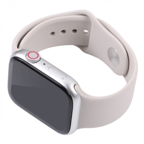 Pour Apple Watch Series 8 45 mm écran noir faux modèle d'affichage factice non fonctionnel (Starlight) SH86SL1384-06