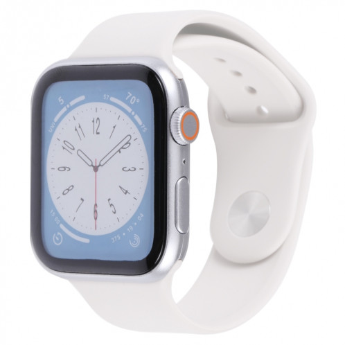 Pour Apple Watch SE 2022 Écran couleur de 44 mm Faux modèle d'affichage factice non fonctionnel, pour photographier le bracelet de montre, pas de bracelet de montre (argent) SH891S388-04